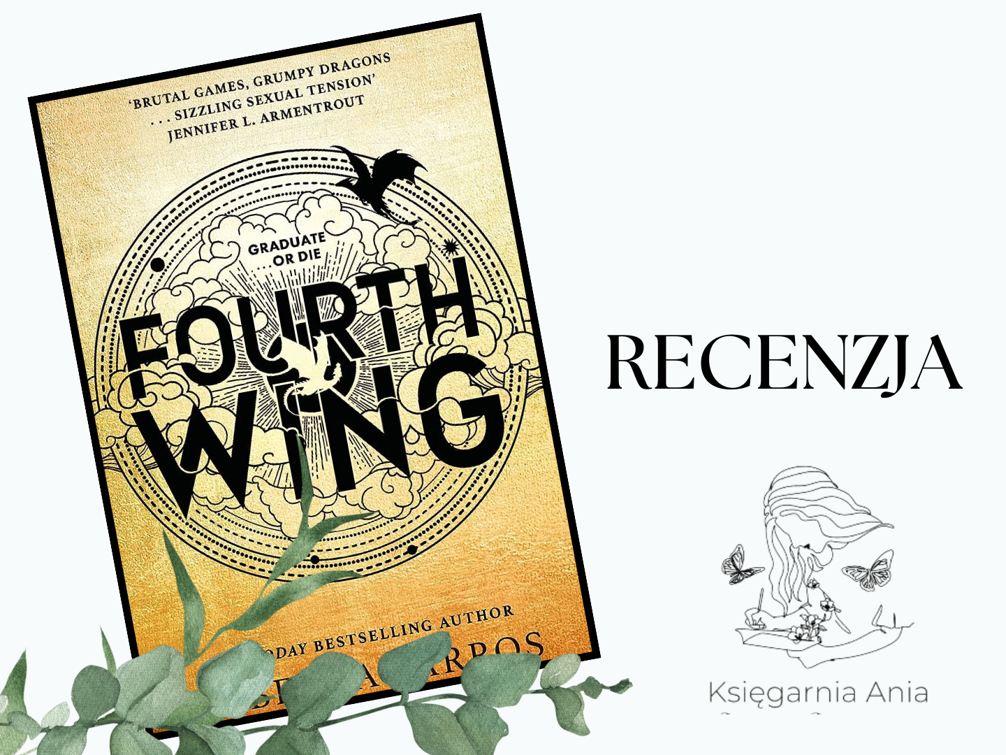 Fourth Wing. Czwarte Skrzydło – Rebecca Yarros – recenzja książki